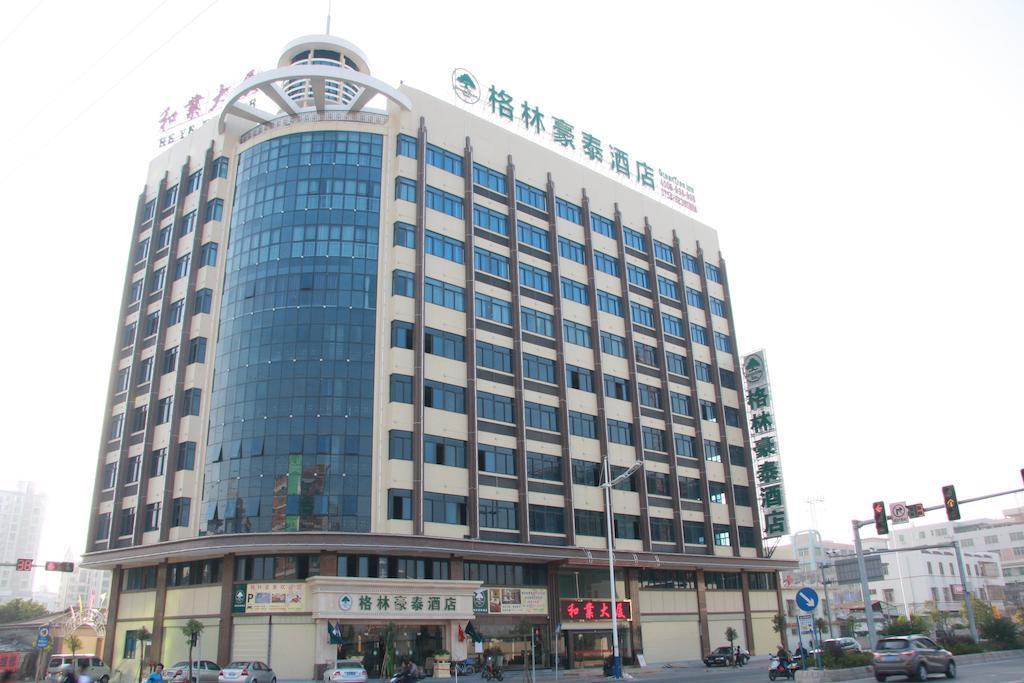 Greentree Inn Guangdong Shantou Chengjiang Road Business Hotel Exterior foto
